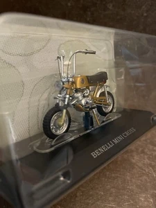 Benelli Mini Cross 50 cc 1970 Oro  1:18 Atlas - Foto 1 di 2
