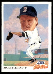 1991 Score All Star Roger Clemens #399