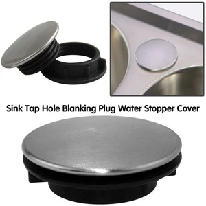 Spüle Abdeckung Sink Tap Wasserhahn Loch Stopfen Beckenabdeckung 36mm AE - Bild 1 von 4