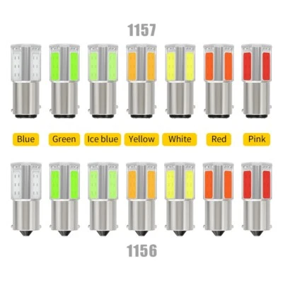 1156 LED Turn Signal Indicator Parking Work Driving Light Tail Bulbs 1157 2X/10X - Image 1 of 4