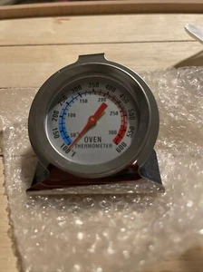 Oven Thermometer Stainless Steel Classic Stand Up Food Meat Temperature Gauge - Picture 1 of 1