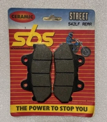 Pastillas de freno sinterizadas SBS - 542LS.S-PU - LS Foto 1 de 2