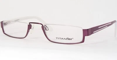 ÚNICAS GAFAS TITANflex de ESCHENBACH 820600 50 púrpura 48-22-140 mm (NOTAS) Foto 1 de 4