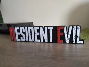enseigne resident vil à exposer collection gaming capcom display sign - Imagen 1 de 6