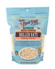 Organic Quick Cooking Rolled Oats 1 lb (Pack of 2)