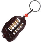 Mini Abacus Ornament Pendant Keychain Adornment Rosewood Wooden