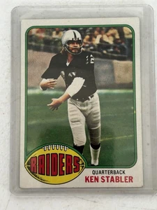 1976 Topps Ken Stabler #415 Raiders HOF QB – Vintage NFL Card Free Shipping - Picture 1 of 2