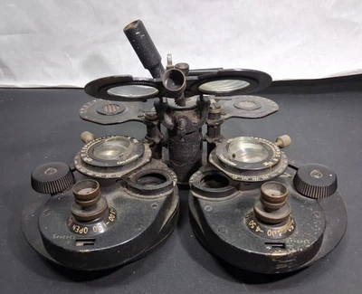 De colección General Optical Co refractor genotálmico foróptero cuidado de la visión Foto 1 de 4