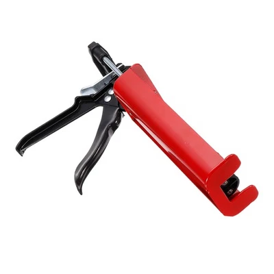 Aplicador de aplicación de adhesivo manual cartuchos de componentes pistola de masilla epoxi roja Foto 1 de 4