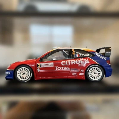 AUTOart 1/18 Citroen Xsara WRC 2004 Sebastien Loeb Diecast Model - Immagine 1 di 4