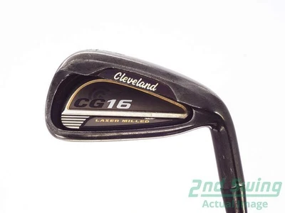 Cleveland CG16 Black Pearl Single Iron 8 Iron Steel Regular Right 36.5in - Image 1 of 4