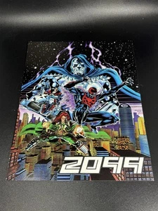 Marvel Spiderman Dr Doom Punisher Ravage 2099 Mini Poster Foglio di Vendita Promozionale - Foto 1 di 2