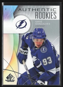 Gage Goncalves 2024-25 SP Game Used Authentic Rookies Base #264 - Picture 1 of 2