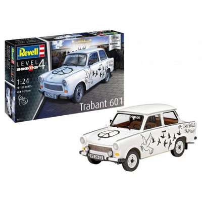 TRABANT 601 "BUILDER'S CHOICE" KIT 1:24 Revell Kit Auto Modellino Nuovo - Immagine 1 di 4