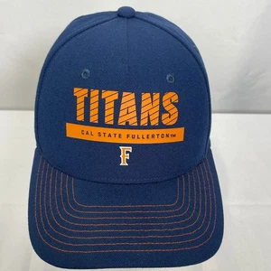 Cal State Fullerton Titans NCAA Nike Snapback Navy Baseball Cap Men's S/M - Picture 1 of 13
