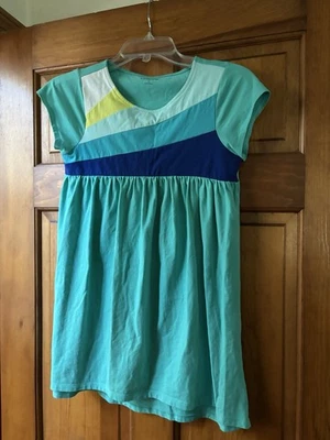 Vestido tejido algodón manga camisa Lands’ End para niña talla L (14) Foto 1 de 3