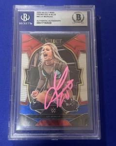 WWE LIV MORGAN  Signed 2023 Select Card #2  Beckett Slabbed - Picture 1 of 1