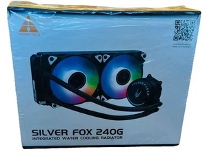 Radiador de refrigeración por agua integrado CompGolden Field Silver Fox 240G 7 ventiladores de color - Imagen 1 de 3