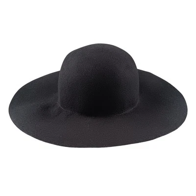 J. Экипаж шерсти гибкий шляпа широкие поля Cloche черный женщин размер S/M зима - Изображение 1 из 4