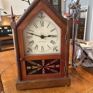 Vintage Seth Thomas Cottage/steeple Clock running(hr Strike) - Picture 1 of 4