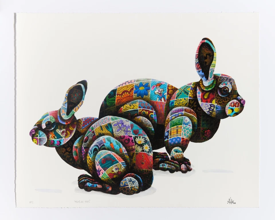 Louis Masai - Thats All print - like Martin Whatson, Sandra Chevrier, Banksy - Image 1 of 1