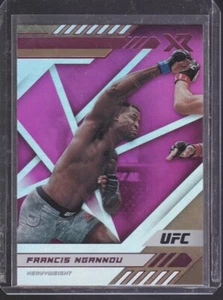 2021 PANINI CHRONICLES XR #183 UFC MMA FRANCIS NGANNOU PINK PARALLEL INSERT - Picture 1 of 1
