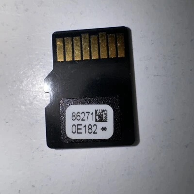 OEM 2014-16 Toyota Navigation Micro SD Card 86271-0E182 - Image 1 of 2