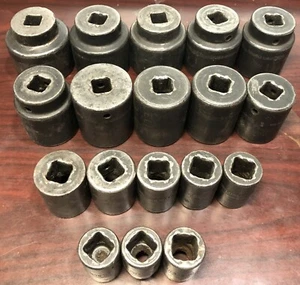 19 Snap-On 1/2" Drive IM Shallow Impact Socket Set IM480-IM140 - WATCH THE VIDEO - Picture 1 of 3