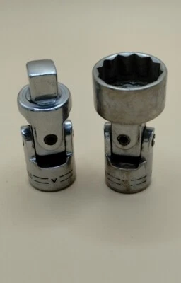 Craftsman 3/8" Drive V Swivel Adapter And 12 Point Shallow 3/4" Socket Vintage  - Image 1 of 4