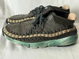 Nike Air Footscape Woven Deep Smoke Sneakers Shoes 443686-204 Size 14 (12 Inch) - Picture 1 of 14
