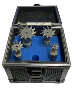 5PC 45° DOVETAIL CUTTER SET 13-32MM DIAMETER MILLING CUTTERS RDGTOOLS - Picture 1 of 2