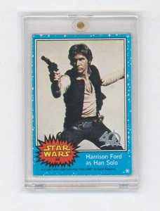 1977 Star Wars #58 Harrison Ford Han Solo rare 40th anniv buy-back high-grade - Bild 1 von 2