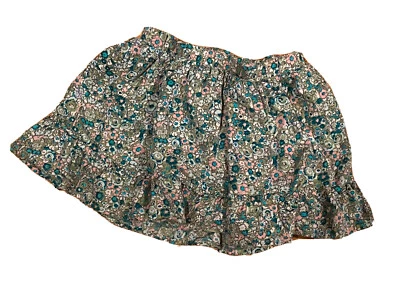 Sonoma Girls Green Floral Skirt Size 5 - Image 1 of 3