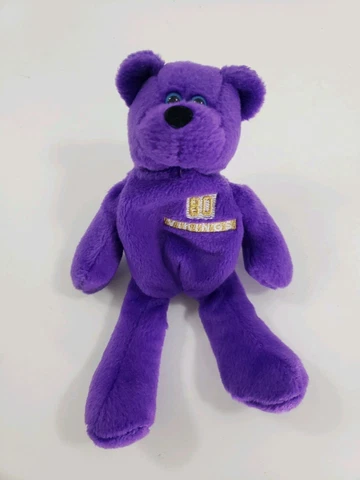 Limited Treasures Pro Bear Carter #80 Minnesota Vikings 1998  Beanie Cover