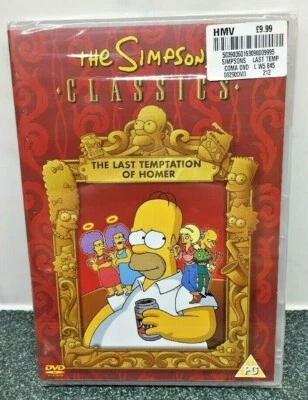 The Simpsons DVD Un-Opened Collectors Classics Edition Last Temptation Of Homer  - Image 1 of 3