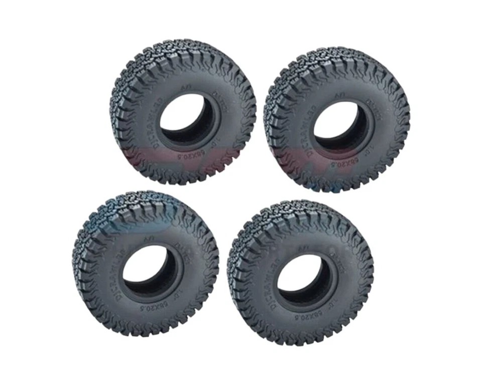 GPM Racing Grip Gummi 1.0 Reifen mit Einlagen GPMTRX4MZSP21BBK TRX-4M Ford ... - Bild 1 von 1