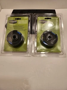2 Packs Greenworks Replacement Spools For Trimmer 29082 - Picture 1 of 5