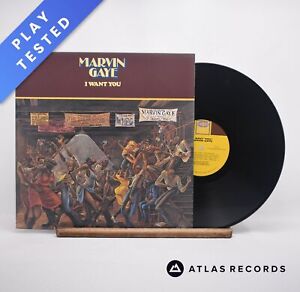 Marvin Gaye I Want You 1/A 2/A LP Album Vinyl Record 0600753534274 Tamla - EX/EX