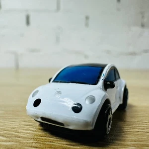 Micro Machines VW Volkswagen New Beetle Bug White Blue Black Galoob - Picture 1 of 15
