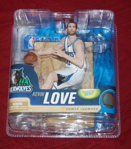 MINNESOTA TIMBERWOLVES KEVIN LOVE NBA BASKETBALL SERIES 21 ACTION FIGURE Cover