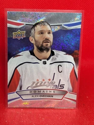 2022-23 Upper Deck MVP Domains #NA8 Alex Ovechkin Capitals - Image 1 of 2