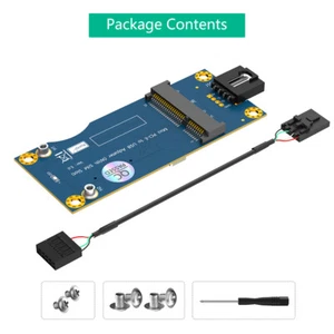 Mini Wireless PCI-E to USB Adapter with SIM Card Slot for 3G 4G WWAN/LTE Module - Picture 1 of 8