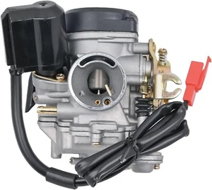 Carburetor GY6 50cc ATV Go Kart Moped Scooter TaoTao Roketa Sunl with Gas Filter - Picture 1 of 6