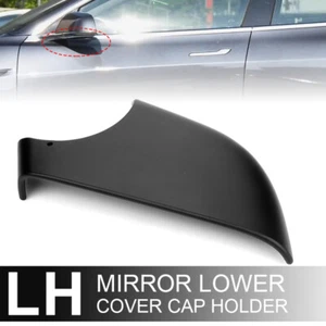 Left Side Driver Door Mirror Lower Cover Base Holder For 2017-2024 Tesla Model 3 - Picture 1 of 6