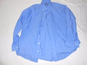 Economy Class HEMD 46 XL Langarm Jäckchen Blau Herren Männer Herrenhemd Hellblau - Bild 1 von 2