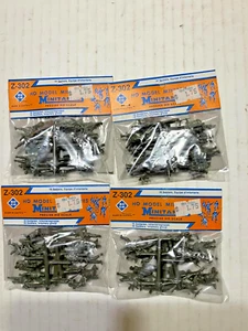 (4) VINTAGE ROCO HO SCALE U.S. ARMY SOLDIERS SETS #Z-302 - Bild 1 von 1