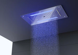 XXL Regendusche Edelstahl Deckenbrause Duschkopf - 70 x 38 cm - Deckeneinbau - Bild 1 von 6