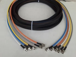 25 FT 5 Channel Snake Belden 1505A HD-SDI RG59 Video Cable 4.5 GHZ BNC Male - Picture 1 of 2