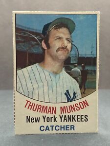 1977 Hostess THURMAN MUNSON Card No. 5 Crease-Free EX+ New York Yankees