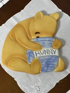 Remache Winnie The Pooh Disney Remache Plato Caliente Cuchara Resto Retirado Tesoro Artesanía - Imagen 1 de 4